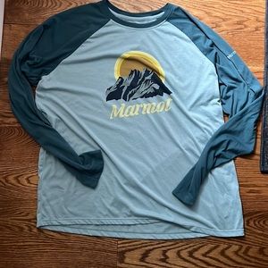 Mens marmot long sleeve shirt